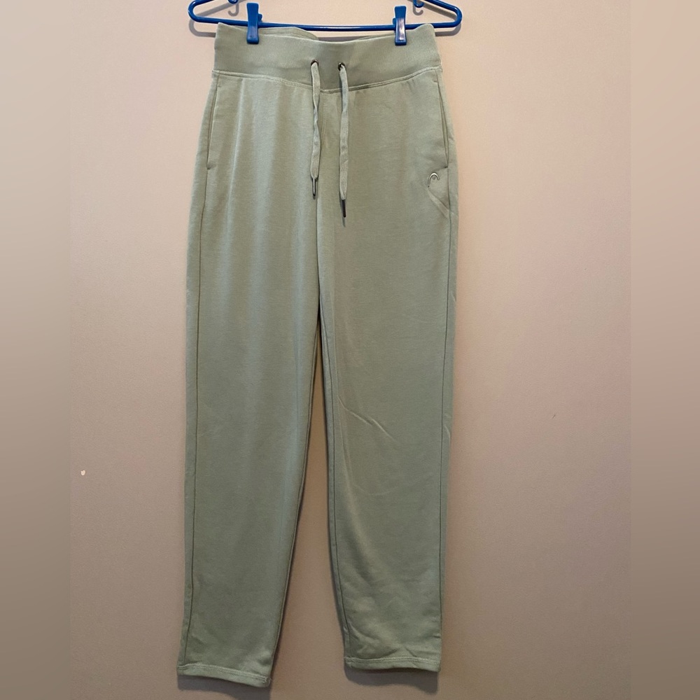 Mint wide leg Head sweatpants